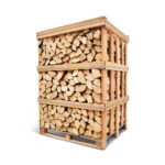 Grande cassa in legno di carpino